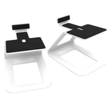 Kanto SE6 Elevated Desktop Speaker Stands for Large Speakers - Pair (White)