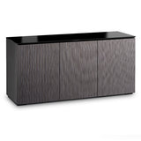 Salamander Designs Chameleon Collection Seattle 337 Triple AV Cabinet (Gray Oak with Black Glass)