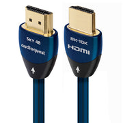 AudioQuest SKY 48 Gbps 8K/10K Ultra High Speed HDMI Cable with eARC (3.0 Meters)