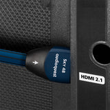 Yamaha SR-C20A Sound Bar with Built-In Sub Bundle with AudioQuest Sky 3m HDMI