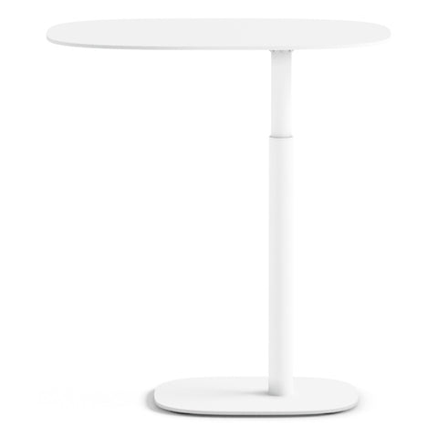 BDI Serif 1045 Lift Adjustable Height Laptop & Side Table (Salt)