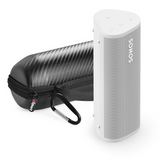 Sonos Roam 2 Portable Smart Speaker with gSport Carbon Fiber Travel Case