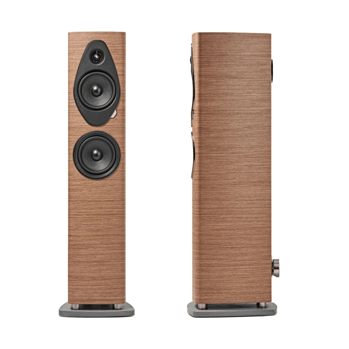 Sonus faber Sonetto III G2 Floorstanding Speakers (Pair/Walnut) B-Stock - 1 YEAR WARRANTY