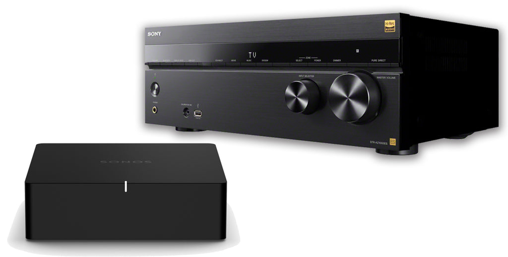 Sony Str1000az Sony STR-AZ1000ES 7.2 Channel 8K A/V Receiver Bundle with Sonos Port