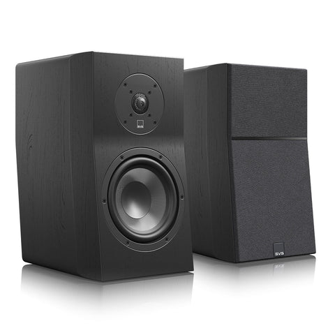 SVS Ultra Evolution Bookshelf Speakers - Pair (Black Oak)