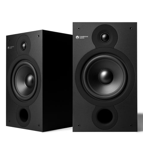 Cambridge Audio SX-60 Bookshelf Speakers - Black (Pair)