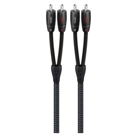 AudioQuest Sydney 2m RCA to RCA Analog Audio Interconnect Cable