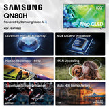 Samsung QN80H 85 Inch 4K NeoQLED TV