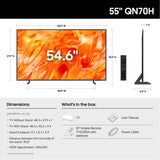 Samsung QN55QN70HAFXZA QN70H 55 Inch 4K NeoQLED TV