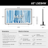 Samsung LS03HW 65 Inch The Frame Pro 4K NeoQLED TV