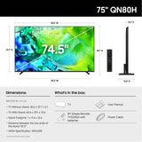 Samsung QN80H 75 Inch 4K NeoQLED TV
