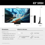 Samsung QN83S90HAEXZA S90H 83" 4K OLED TV