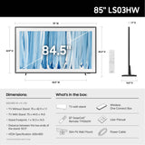 Samsung LS03HW 85 Inch The Frame Pro 4K NeoQLED TV