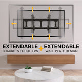 Sanus VXL7-B2 XL Premium Fixed Position TV Wall Mount for 65" - 140" TVs