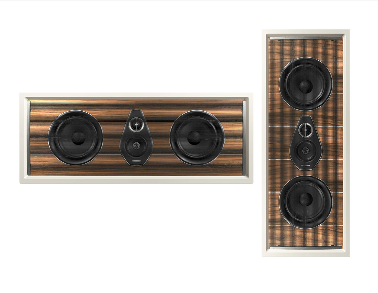 Sonus faber PALLADIO PL-664 3 Way LCR In-Wall System (Each) B-Stock - 1 YEAR WARRANTY