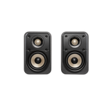 Polk Signature Elite ES10 Wall-Mountable Satellite Surround Speakers - Black (Pair)