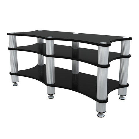 Solid Tech Radius Duo 3 Audio Rack (Black/Silver)