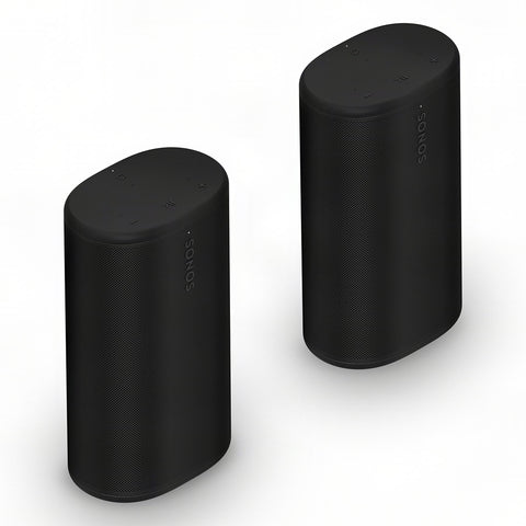 Sonos Play Portable Bluetooth Speakers - Pair (Black)
