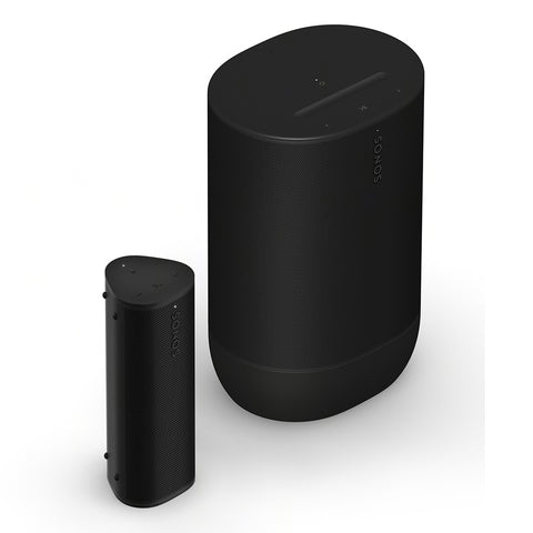 Sonos Portable Set with Move 2 and Roam 2 (Black)