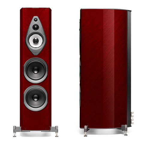 Sonus faber Amati Supreme Floorstanding Speakers - Pair (Red)