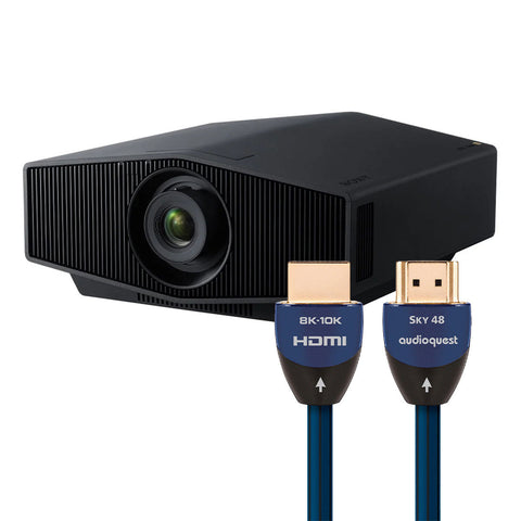 Sony VPL-XW5100ES 4K Laser Projector Bundle with AudioQuest SKY 3m HDMI Cable