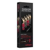 AudioQuest SureGrip 300 Gold Multi-Spade Speaker Connectors - 4-Pack