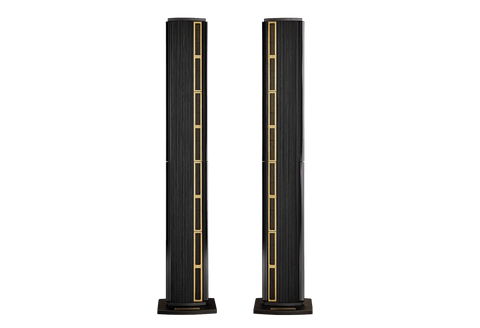 Steinway Lyngdorf LS Studio Floorstanding Left Speaker (Matte Gold/Black Lacquer)