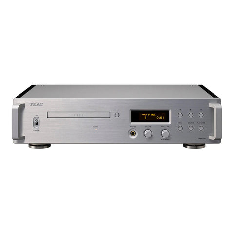 TEAC VRDS-701 Balanced CD Player, DAC, Preamplifier, & Headphone Amplifier (Silver)