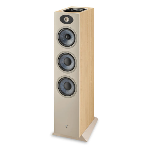 Focal Theva No.3-D 3 Way Floorstanding Loudspeaker with 5" Up-Firing Driver (Light Wood)