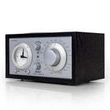 Tivoli Audio Model Three AM/FM Bluetooth Clock Radio with USB Charging Ports (Black Ash/Silver)