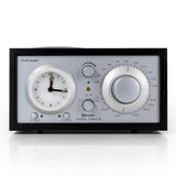 Tivoli Audio Model Three AM/FM Bluetooth Clock Radio with USB Charging Ports (Black Ash/Silver)