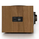 Tivoli Audio Model Three AM/FM Bluetooth Clock Radio with USB Charging Ports (Metallic Taupe/Cherry)