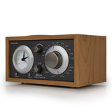 Tivoli Audio Model Three AM/FM Bluetooth Clock Radio with USB Charging Ports (Metallic Taupe/Cherry)