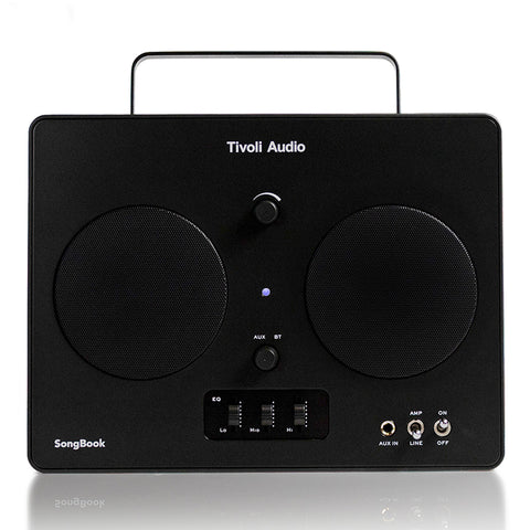 Tivoli Audio Songbook Bluetooth Speaker with Built-In Pre-Amp and Carrying Handle (Black)