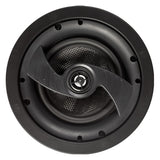 KIN by Totem Architectural IC8 Ultra Slim In-Ceiling Speakers - Pair (Black)