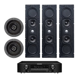 KIN by Totem Home Theater Speaker Bundle with Marantz NR1510