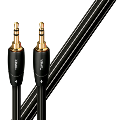 AudioQuest Tower Mini-to-Mini Analog Audio Interconnect Cable
