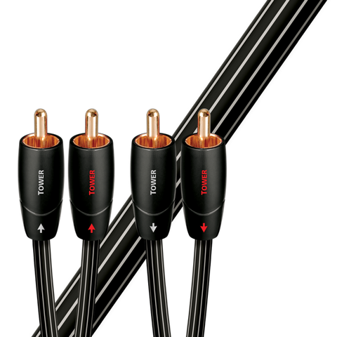 AudioQuest Tower RCA-to-RCA Analog Audio Interconnect Cable