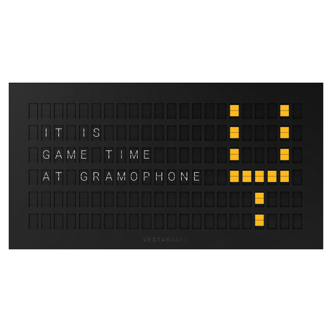 Vestaboard Mechanical Smart Messaging Display (Black)