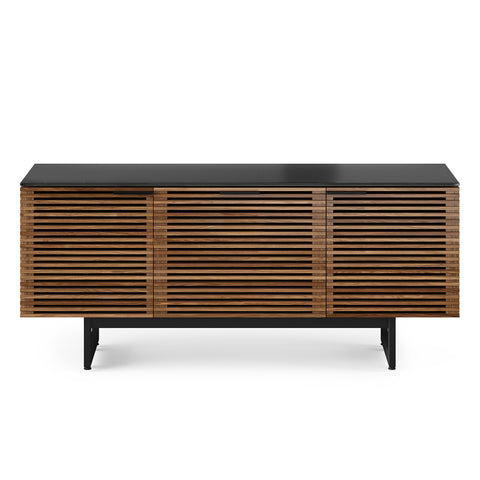 BDI Corridor 8177 Triple Wide Media Console (Walnut)