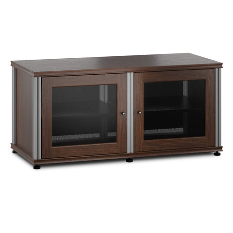 Salamander Designs Synergyl 221 AV Cabinet (Dark Walnut with Aluminum Post)