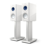 KEF Reference 1 Meta Bookshelf Speaker - Pair (High-Gloss White/Blue)