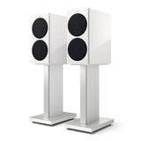 KEF Reference 1 Meta Bookshelf Speaker - Pair (High-Gloss White/Blue)