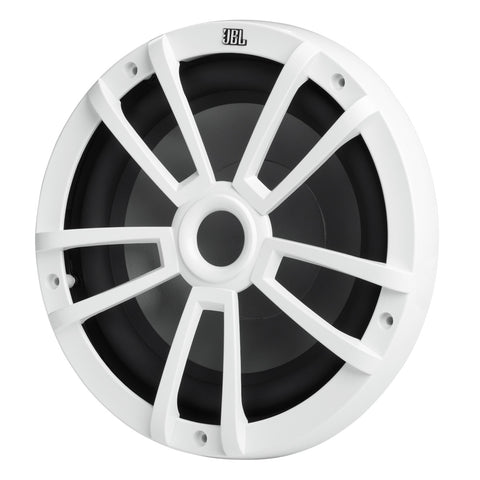 JBL Stage 10 10" Marine Audio Multi-Element 200W Subwoofer – Each (White)