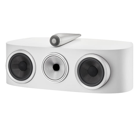 Bowers & Wilkins HTM82 D4 3-Way Center Channel Speaker (White)