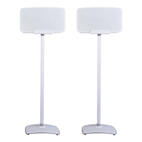Sanus Wireless Speaker Stands Designed for Sonos Five and Play: 5 Speakers - Pair (White)