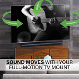 Sanus Extendable Soundbar TV Mount Designed for Sonos Arc