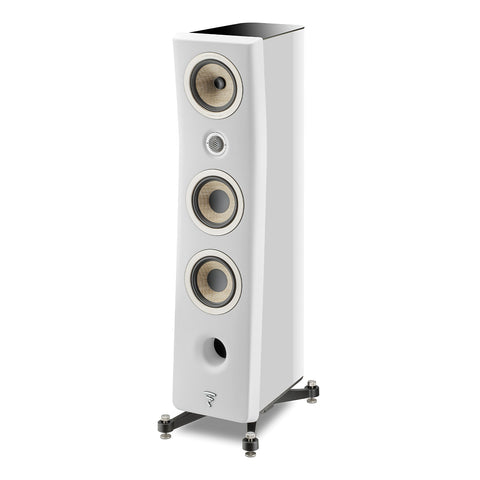 Focal Kanta No.2 3-Way Bass-Reflex Floorstanding Speaker - Each (White High Gloss & White Mat)