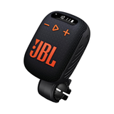 JBL Wind 3 FM Bluetooth Handlebar Speaker (Black/Orange)