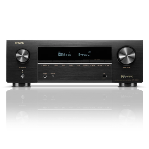 Denon AVR-X1800H 7.2 Channel 8K AV Receiver with HEOS